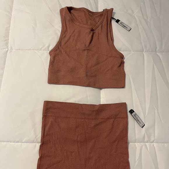 SKIMS Tops - Skims Set- Rose Clay Size S/M